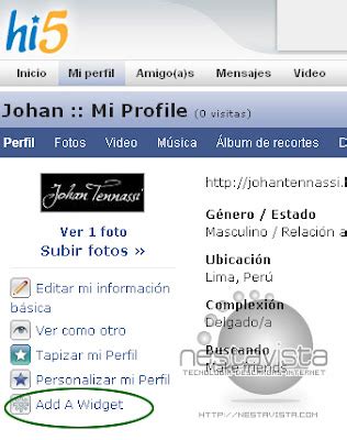 hi5 entrar a mi perfil.